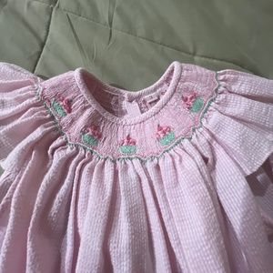 Cupcake Smocked Dress